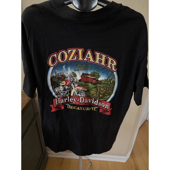 Harley-Davidson Other - Harley Davidson Coziahr Made USA T Shirt Mens XL World Class Black
